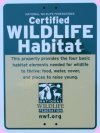 National Wildlife Federation / Backyard Habitat logo link.